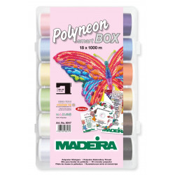 Madeira Smartbox Polyneon 40 Stickgarn 18 x 1000m